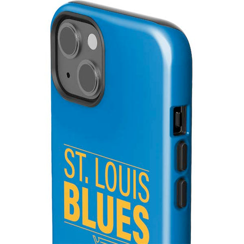 NHL St. Louis Blues Lineup iPhone 15 Plus Impact Case