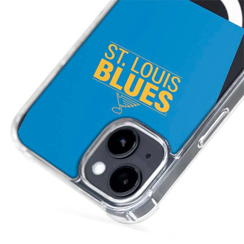 NHL St. Louis Blues Lineup iPhone 15 Plus MagSafe Case