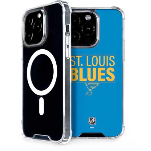 NHL St. Louis Blues Lineup iPhone 15 Pro MagSafe Case