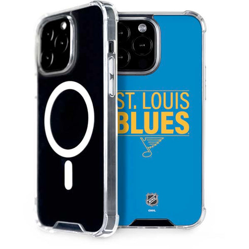 NHL St. Louis Blues Lineup iPhone 15 Pro Max MagSafe Case