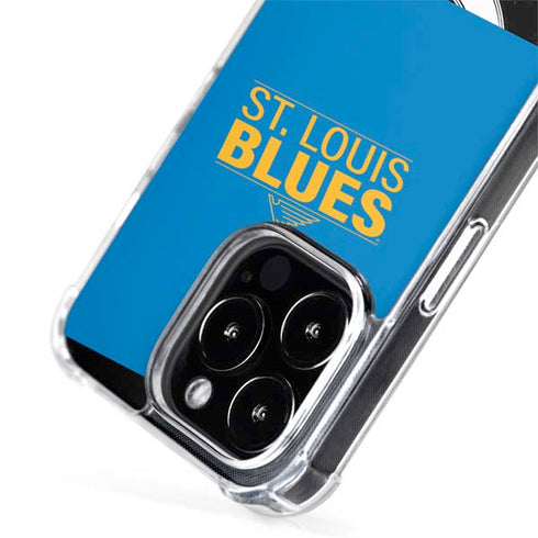 NHL St. Louis Blues Lineup iPhone 15 Pro Max MagSafe Case