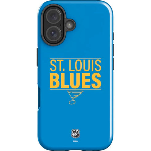 NHL St. Louis Blues Lineup iPhone 16 Impact Case