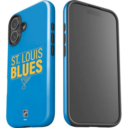 NHL St. Louis Blues Lineup iPhone 16 Impact Case