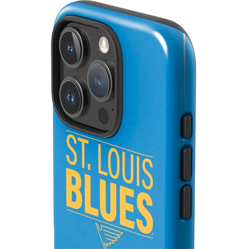 NHL St. Louis Blues Lineup iPhone 16 Pro Max Impact Case