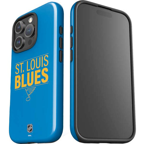 NHL St. Louis Blues Lineup iPhone 16 Pro Max Impact Case