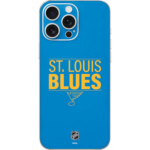 NHL St. Louis Blues Lineup iPhone 16 Pro Max Skin