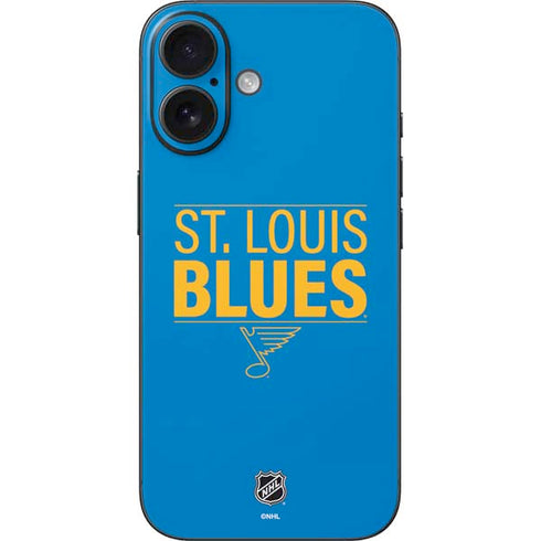 NHL St. Louis Blues Lineup iPhone 16 Skin