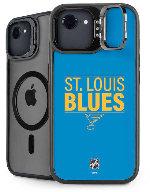 NHL St. Louis Blues Lineup iPhone 16e Kickstand Case