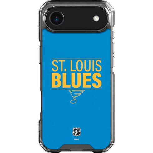 NHL St. Louis Blues Lineup iPhone 17 Air Clear Case