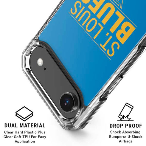 NHL St. Louis Blues Lineup iPhone 17 Air Clear Case