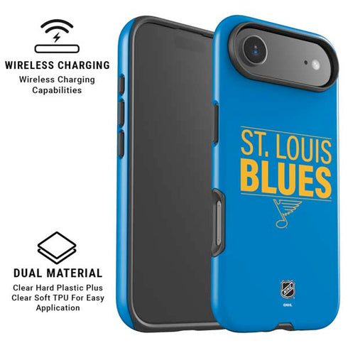 NHL St. Louis Blues Lineup iPhone 17 Air Magsafe Impact Case