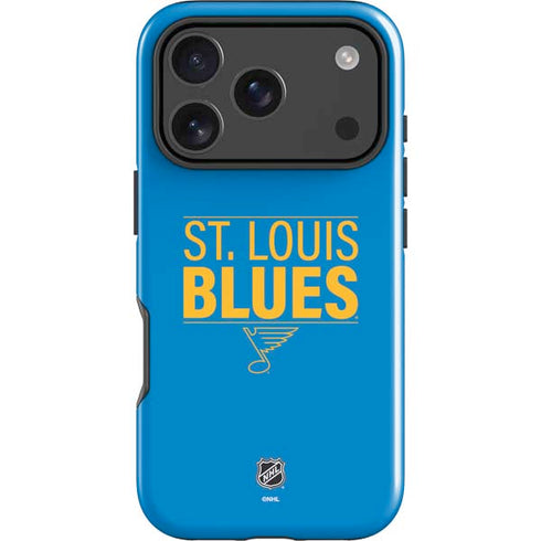 NHL St. Louis Blues Lineup iPhone 17 Pro Max Impact Case