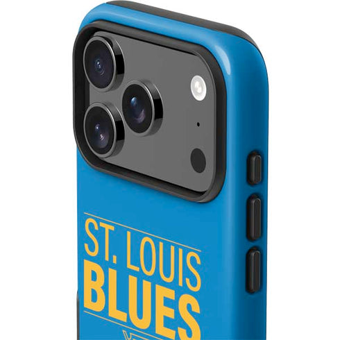 NHL St. Louis Blues Lineup iPhone 17 Pro Max Impact Case