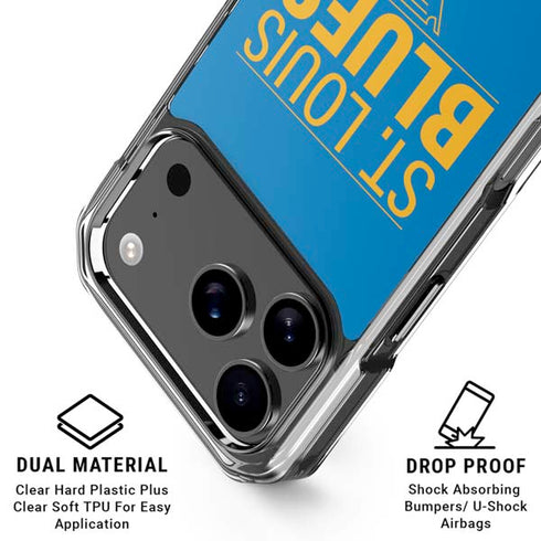 NHL St. Louis Blues Lineup iPhone 17 Pro Max MagSafe Case