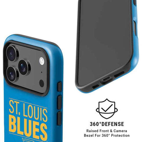 NHL St. Louis Blues Lineup iPhone 17 Pro Max Magsafe Impact Case
