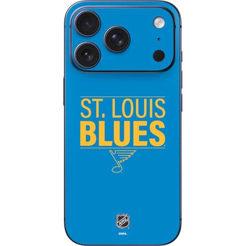 NHL St. Louis Blues Lineup iPhone 17 Pro Skin