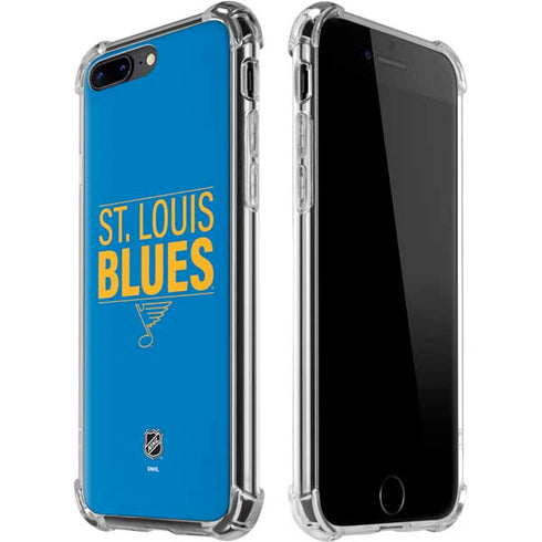 NHL St. Louis Blues Lineup iPhone 7/8 Plus Clear Case