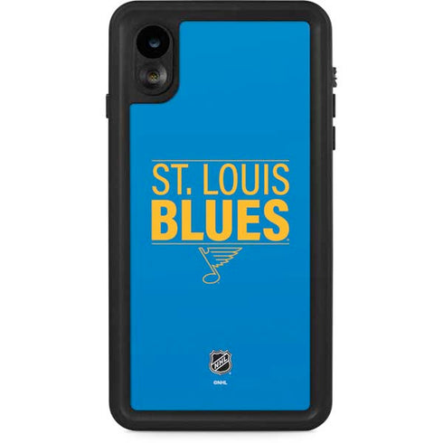 NHL St. Louis Blues Lineup iPhone XR Waterproof Case