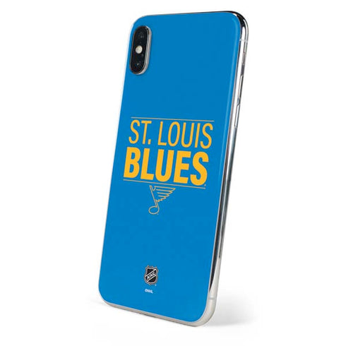 NHL St. Louis Blues Lineup iPhone XS Max Skin