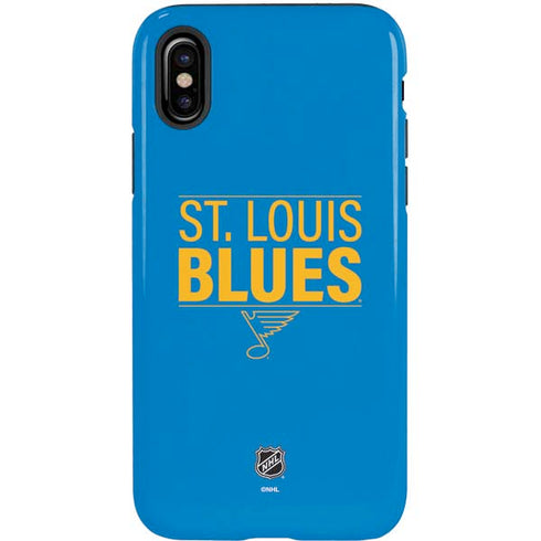 NHL St. Louis Blues Lineup iPhone XS Pro Case