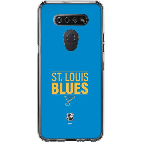NHL St. Louis Blues Lineup LG K51/Q51 Clear Case