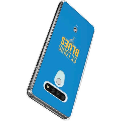 NHL St. Louis Blues Lineup LG Stylo 6 Clear Case