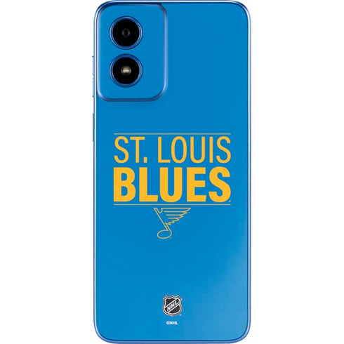 NHL St. Louis Blues Lineup Moto G Play 4G (2024) Skin