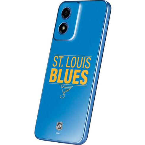 NHL St. Louis Blues Lineup Moto G Play 4G (2024) Skin