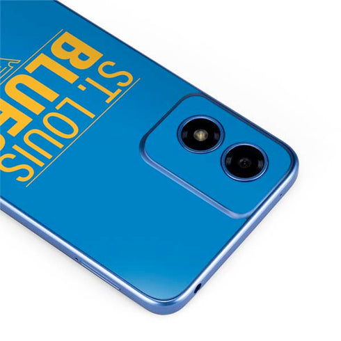 NHL St. Louis Blues Lineup Moto G Play 4G (2024) Skin
