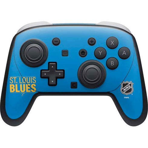 NHL St. Louis Blues Lineup Nintendo Switch 2 (2025) Pro Controller Skin
