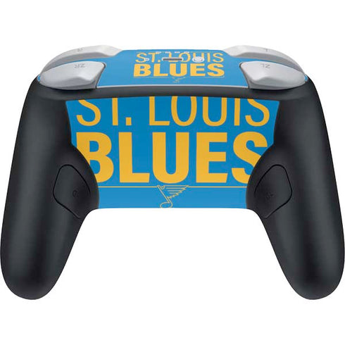 NHL St. Louis Blues Lineup Nintendo Switch 2 (2025) Pro Controller Skin