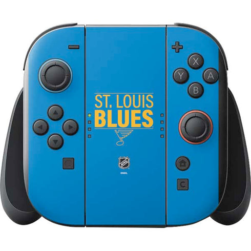 NHL St. Louis Blues Lineup Nintendo Switch 2 (2025) with Joy-Con Skin