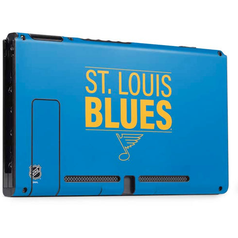 NHL St. Louis Blues Lineup Nintendo Switch Bundle Skin