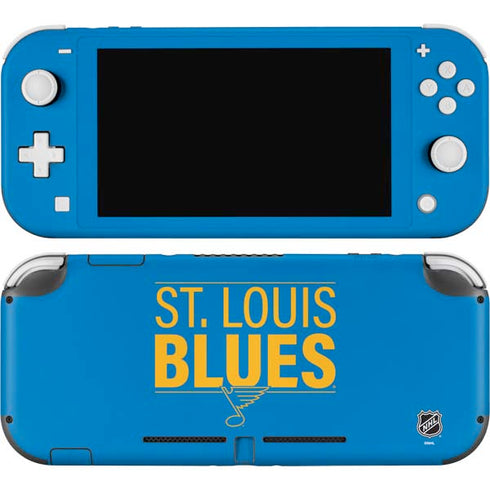 NHL St. Louis Blues Lineup Nintendo Switch Lite Skin