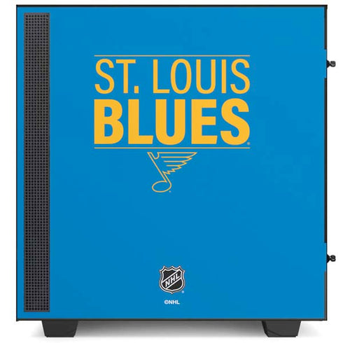 NHL St. Louis Blues Lineup NZXT H510 Compact ATX Mid-Tower Case Skin