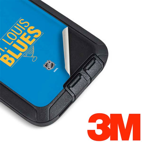 NHL St. Louis Blues Lineup Otterbox Defender Galaxy Skin