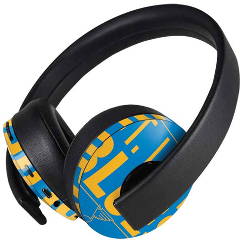 NHL St. Louis Blues Lineup PlayStation 4 Gold Wireless Headset Skin