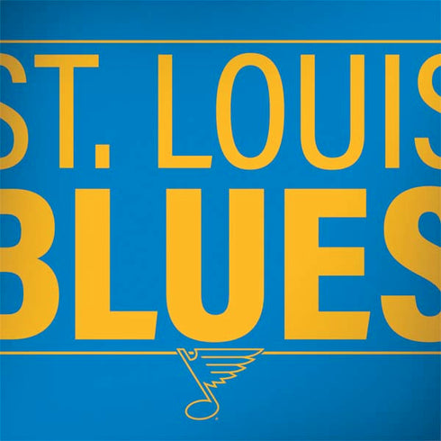 NHL St. Louis Blues Lineup PlayStation 4 Gold Wireless Headset Skin