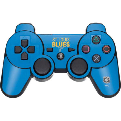 NHL St. Louis Blues Lineup PS3 Dual Shock wireless controller Skin