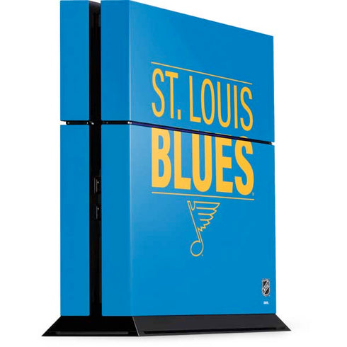 NHL St. Louis Blues Lineup PS4 Console Skin