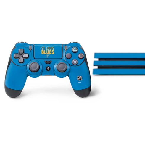 NHL St. Louis Blues Lineup PS4 Pro Bundle Skin