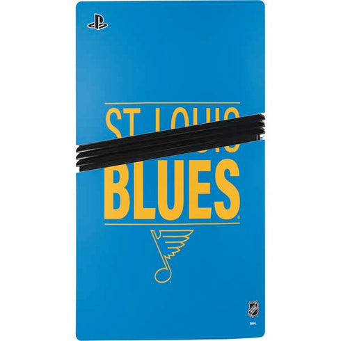 NHL St. Louis Blues Lineup PS5 Pro Disk Bundle Skin