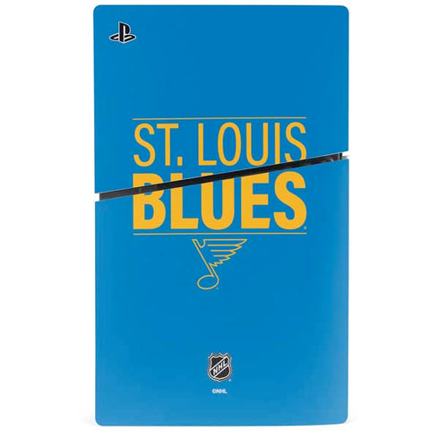 NHL St. Louis Blues Lineup PS5 Slim Digital Edition Bundle Skin