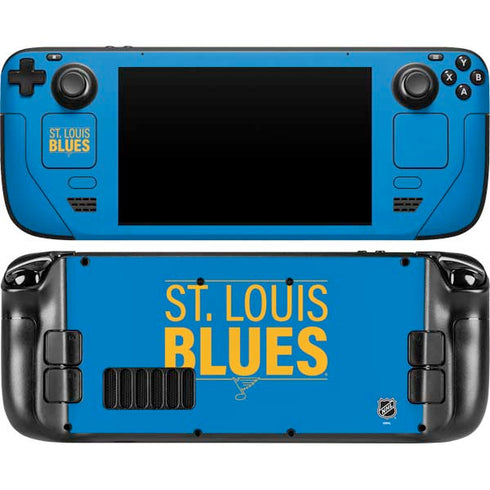 NHL St. Louis Blues Lineup Steam Deck Handheld Gaming Computer Skin