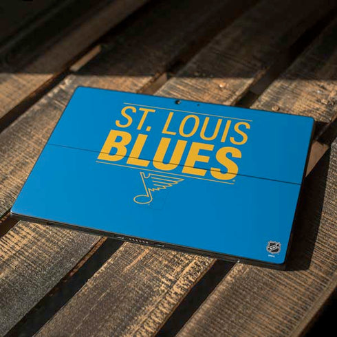 NHL St. Louis Blues Lineup Surface Pro 7 Skin
