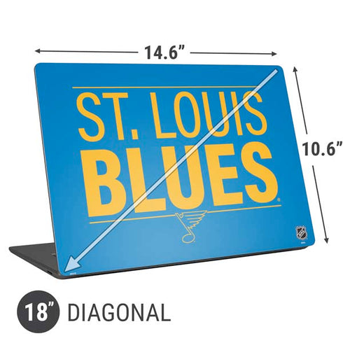 NHL St. Louis Blues Lineup Universal Laptop 18in (14.6 x 10.6in) Skin