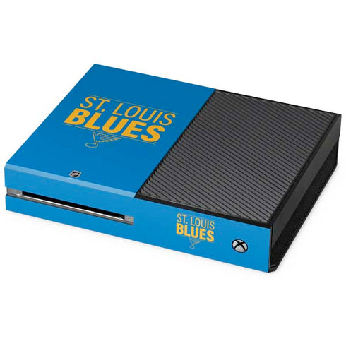 NHL St. Louis Blues Lineup Xbox One Console Skin