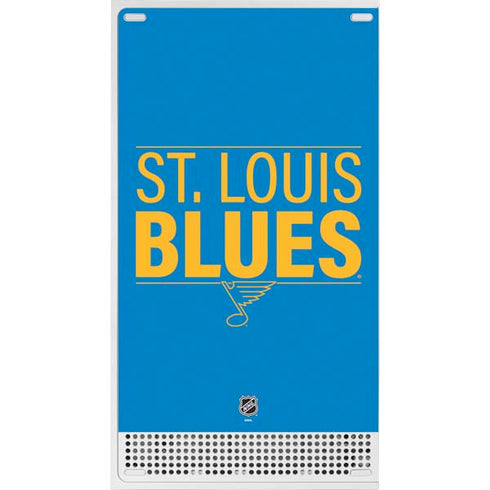 NHL St. Louis Blues Lineup Xbox Series S Console Skin