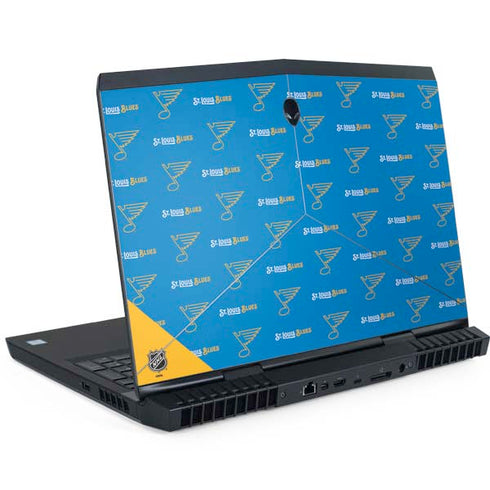 NHL St. Louis Blues Pattern Dell Alienware Skin