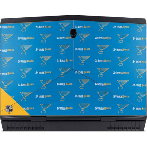 NHL St. Louis Blues Pattern Dell Alienware Skin